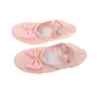 Toddmomy 1 Scarpette Ballo per Ragazze, Scarpe Ballo Morbide con Suola Divisa per Spettacoli Lezioni per,
