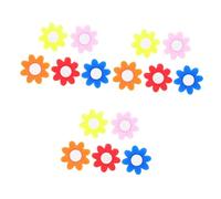 Toddmomy 1 Set Ammortizzatori Tennis Silicone Colorati Smorzatore Per Racchette Accessori Shock Facili Da Applicare Per Allenamento E Partite 5 Pezzi