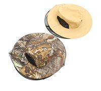 Toddmomy 1 Set Cappello Multi con Rete Protezione UV per attività Outdoor per Giardinaggio Camouflage 2 Pezzi