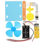 Toddmomy 1 set DIY Ventilatore Elettrico Educativo per Esperimenti Scientifici Kit per Sviluppare Competenze Pratiche e Conoscenze Tecnologiche