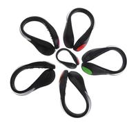 Toddmomy 1 Set Luminose A Clip Per Scarpe Corsa A Clip Di Scarpe Leggero Che Corre Per La Scarpa A Led Da Scarpe A Clip Riflessivo Sport Plastica Colore Casuale 6 Pezzi