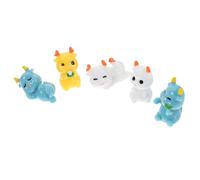 Toddmomy 1 Set Ornamenti Di Draghi Cartoni Animati Di Drago Decorazione Del Drago Mini Scena Decori Decorazioni Decorativo Arredamento Del Drago Figurina Di Drago Resina 5 Pezzi
