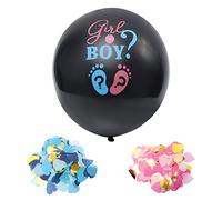 Toddmomy 1 set Palloncini per Benvenuto Balloons Gender Reveal con Confetti Decorazioni per Shower e Compleanni Design e Colorato per Speciali