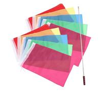 Toddmomy 1 Set Professionale Portabandiera Inossidabile per Attività Estive e Guida Turistica Compatto e Resistente con Colore Casuale