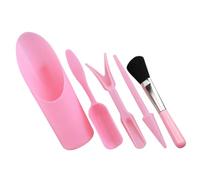 Toddmomy 1 Set set di attrezzi da giardino kit per piante grasse Strumento da giardino kit di strumenti di giardinaggio strumenti di semina portatili Forniture da giardino plastica rosa