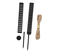 Toddmomy 1 set Supporti Per Piante A Colonna Di Muschio Grandi Picchetti Di Supporto Per Piante In Corda Verde Da Esterno Picchetti Per Piante A Palo Di Muschio Pali Per Piante 2 pezzi