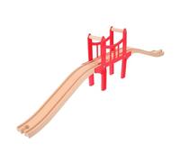 Toddmomy 1 Set Tommaso Il Treno Bridge Tunnel Train Accessory Binari Ferroviari in Legno Adattatori Per Binari Ferroviari Ponte Ferroviario Treno Giocattolo Sostitutivo Di Legno