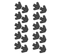 Toddmomy 10 Paia di Ganci in Silicone Antiscivolo per Fermagli per le Orecchie Confortevoli e Invisibili Accessori per Adatti a Montature da da Lettura e da Sole