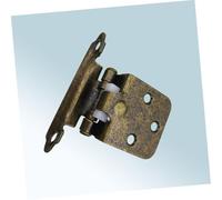 Toddmomy 10 pezzi Cerniere Mobili Molla Autochiudenti in Ferro per Sportelli Armadio e Porte Cucina Montaggio Vista con Viti Incluse Finitura Bronzo Antico Colore Casuale Colore Casuale