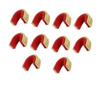 Toddmomy 10 Pezzi Fermacorda Rame per Arco Ricurvo Clip di Posizionamento per Corda Accessori per Tiro con Arco Protezione Antiscivolo e Usura Migliorano La Precisione del Tiro