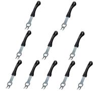 Toddmomy 10 Pezzi Lifter per Graticola da Barbecue Inossidabile Strumento Resistente al per Rimuovere Accessorio Pratico per BBQ con Ergonomico