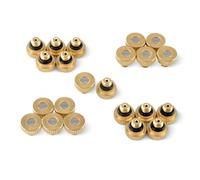 Toddmomy 10 Pezzi Ugelli Nebulizzatori in Ottone Senza Piombo per Impianto di Raffreddamento Esterno Kit di Nebulizzatori a Bassa Pressione per Giardinaggio, Orto e Controllo della Polvere