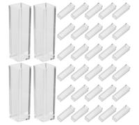 Toddmomy 100 cuvette da laboratorio in plastica: cuvette trasparenti da 4,5 ml per spettrofotometro - Contenitore ottico in plastica per test - Accessorio per analisi di laboratorio per misurazioni