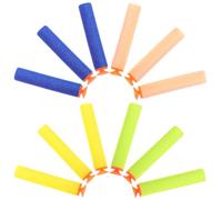 Toddmomy 100 Freccette in Schiuma Eva da 7,2cm per Giochi di Guerra, Alta Precisione e Sicurezza, Compatibili Serie War Game e Retaliator, per Colore Casuale