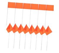 Toddmomy 100pezzi Bandiere Di Segnalazione Per Aree Verdi Bandiere Da Paesaggio Per Cortili Di Marcatura Per Giardini Attrezzature Per Rilievi Topografici