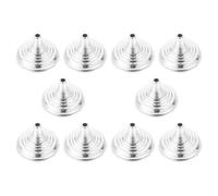 Toddmomy 10pcs Supporti Per Bandiere: Mini Basi Tavolo Bandiera Supporti Per Bandiere Per Scrivania, Soggiorno, Ufficio, Sala Conferenze