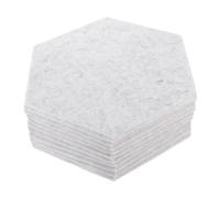 Toddmomy 10pezzi Pannelli Fonoassorbenti Esagonali Assorbente Per Isolamento Acustico Per Studi Di Registrazione Uffici e Ambienti Domestici