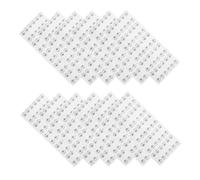 Toddmomy 12 Fogli Etichette Segnaletiche Messa Adesive per Elettrici Standard Resistenti in PVC Segnalazioni Sicurezza Autoadesive per Impianti Industriali e Lavoro
