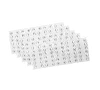 Toddmomy 12 Fogli Etichette Simbolo Messa Resistenti Intemperie Adesive per Sicurezza Elettrica Industriali e Residenziali Avviso Meccanico Visibilità per Incidenti