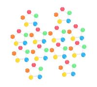 Toddmomy 12pezzi Braccialetti Con Campanelli Per Ragazzo Ragazza Colorati Giochi Musicali Festa Compleanno Braccialetti Sonori Festivi Con Suono Chiaro e Vivace Colore Casual