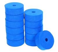 Toddmomy 12pezzi Feltrini per Piatti Batteria Spessi Doppio Blu Lake Completo Cuscinetti in Feltro Resistente e Ammortizzante per Hi-hat Rullante Tom Accessori Rapidi per Manutenzione