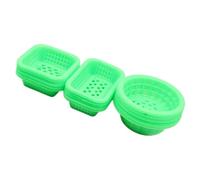 Toddmomy 15 Pezzi casa delle bambole cestini piccolo cestino roba in miniatura kiddikutter squadretta adorn mini cestino portaoggetti mobili in cesto in miniatura AbS Light Green