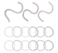 Toddmomy 15 Pezzi Ciglia Finte per Bambole in Pa e Nylon, Ciglia Simulate Realistiche per Bambole da Collezione, Accessorio per Fai da Te e Decorazione Artigianale