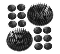 Toddmomy 15 Pezzi per Pettine Portatile in Plastica Morbida per del Capelluto Strumento per Shampoo e Relax