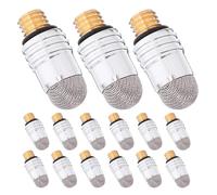 Toddmomy 15 Pezzi Replacement Stylus Tips Thread Mesh Conductive Capacitive Pen Nibs For Tablets Phones Wear-resistant Fine Touch Screen Pen Replacement Parts