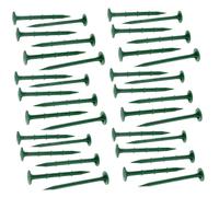 Toddmomy 150 pezzi Picchetti Ancoraggio in Plastica per Telo Pacciamatura Bordure Aiuole e Fissaggio Esterni per Piante e Telo Ombreggiante