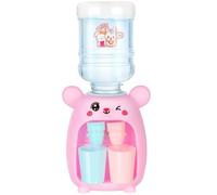 Toddmomy 1Pc Mini Fontanello Acqua Simulato Mini Distributore D'acqua per Bambini Fontana di Potabile per Bambini Bomboniere (Rosa)