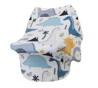 Toddmomy 1pezzi Copertina Per Allattamento in Cotone Traspirante Sciarpa Multifunzionale Per Passeggino Mantello Anti-esposizione Per Viaggio e Passeggio