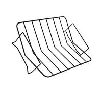 Toddmomy 1pezzi Rack da Barbecue al Carbonio Ripiano Pratico per Grigliare Pollo e Costine Necessario per Barbecue all Aperto
