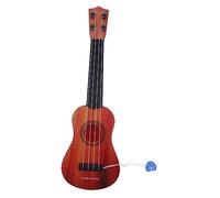 Toddmomy 1pezzi Ukulele Per Ragazzo Ragazza Da Giocattolo Musicale Per Iniziare Suonare Design Realistico e Facile Da Accordare Strumento Per Educazione Musicale Creativo Per Ragazzi e