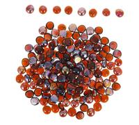 Toddmomy 1sacchetto of Fire Pit Glass Beads Decorative Stones for Fish Tanks and Fire Pits Fireproof Glass Beads