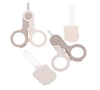 Toddmomy 1set Forbicine Per Unghie Per Ragazzo Ragazza Trimmer Sicuro e Portatile Per Unghie Design Antipizzicamento Per Viaggi Dei Ragazzo Ragazza