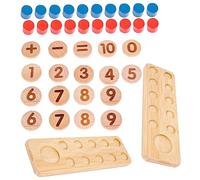 Toddmomy 1set Giocattoli Educativi Per Cognitivo Per Pre- e Kindergarten Didattici Per Apprendimento Della e Ragazze
