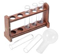 Toddmomy 1set Mini House Test Tube Decor Miniature Test Tube Model for Dollhouse Scale Prop for Creative Projects Home Decoration and Imaginative Play