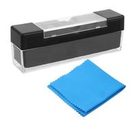 Toddmomy 1set Spazzola Per Pulizia Vinili Setole Morbide Rimozione Della Polvere Per Dischi e Turntable Include Panno Antistatico Per Manutenzione Ottimale Dei Tuoi Album