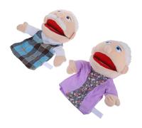 Toddmomy 2 Burattini Mano Educativi Peluche Realistici per Giocare e Raccontare per Attività Interattive e Sviluppo delle Competenze Comunicative
