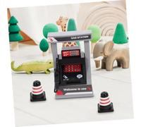 Toddmomy 2 Impostati Stazione Servizio per Pompe in Miniatura con Educativo Cognitivo per Ragazzi e Ragazze Design Realistico per Ruolo