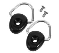 Toddmomy 2 Kit D Ring per Kayak e Canoe Accessori Impermeabili con Viti per Ancoraggio per Paddling e Camping Sicurezza e Funzionalità per Surfboard e Kayak
