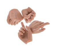 Toddmomy 2 paia Mani Sostitutive per Bambole in Abs Resistenti e Facili da Fissare Mani per Te Personalizzato e Creazione Bambole