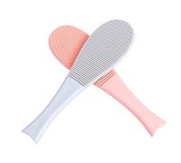 Toddmomy 2 Pettine per Durevole Antipelo e Massaggiatore per Rimuovere Noduli e Sciolto Facile da per La Toelettatura Quotidiana