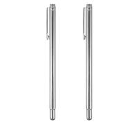 Toddmomy 2 pezzi Bacchette Radiestesia in Acciaio Inossidabile Retrattili per Rilevamento Tesori e Oggetti Persi Strumento Portatile per Ricerca e Investigazione Paranormale