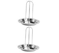 Toddmomy 2 Pezzi Barbecue Carbonio Pratico e Portatile per Grigliate Facile da Montare e Smontare per Carne e Pollame