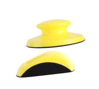 Toddmomy 2 pezzi Blocchi Levigatura Manuale con Funzione Hook And Loop Tampone Vetrata per Dischi Abrasivi Strumento per Levigatura Legno e Metalli Controllo Ergonomico e Sostituzione