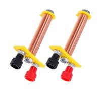 Toddmomy 2 Pezzi Bobina Solenoide T per Esperimenti di Fisica Laboratorio Educativo Elettromagnete Didattico per Insegnamento di Fondamenti di Elettricità e Magnetismo
