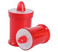 Toddmomy 2 pezzi Candele LED Religiose Senza Fiamma Rosse Lumino Elettrico per Chiesa e Cimitero Lampade Decorazione Sicura e Duratura