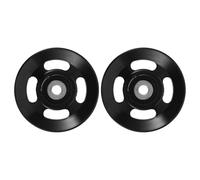 Toddmomy 2 Pezzi di puleggia per Palestra: Blocco puleggia per Cavo Fitness in Alluminio da 88 mm per Macchina per Esercizi - Ruota con Cuscinetto Resistente per di Allenamento con Pesi per Palestra